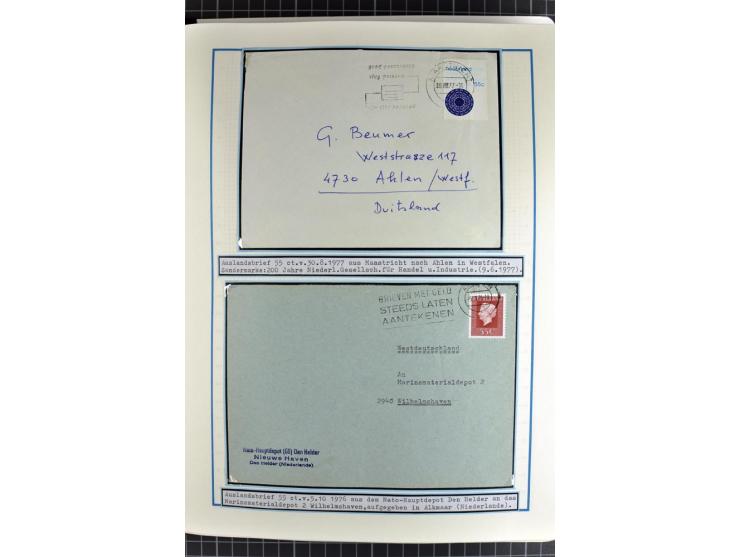 1852/2010, umfangreiche, in den Hauptnummern augenscheinliche überkomplette Sammlung, am Anfang gestempelte Sammlung mit eini