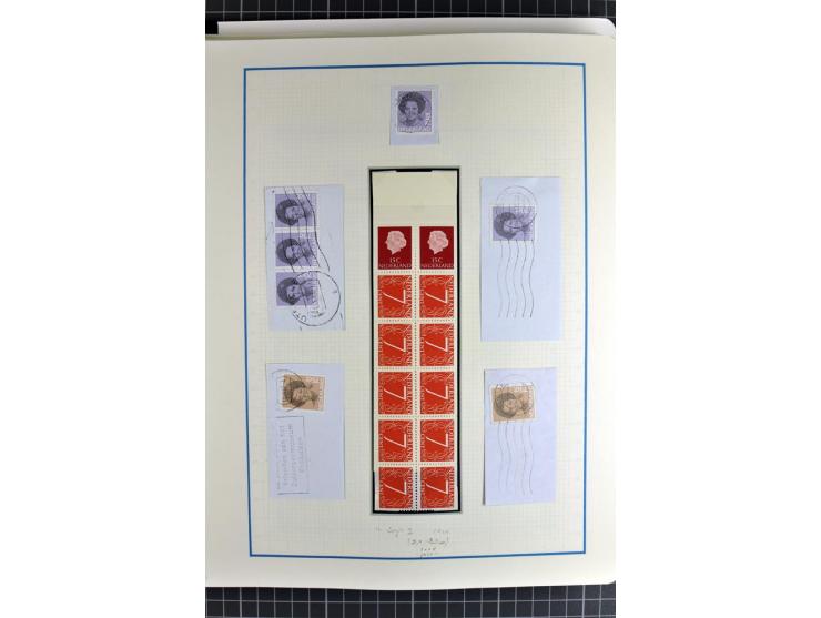 1852/2010, umfangreiche, in den Hauptnummern augenscheinliche überkomplette Sammlung, am Anfang gestempelte Sammlung mit eini