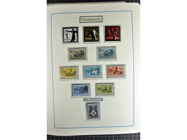 1852/2010, umfangreiche, in den Hauptnummern augenscheinliche überkomplette Sammlung, am Anfang gestempelte Sammlung mit eini