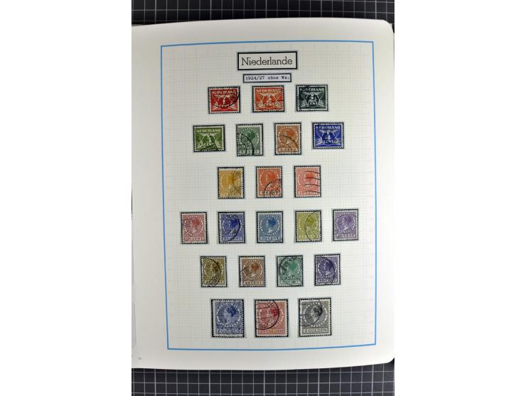 1852/2010, umfangreiche, in den Hauptnummern augenscheinliche überkomplette Sammlung, am Anfang gestempelte Sammlung mit eini