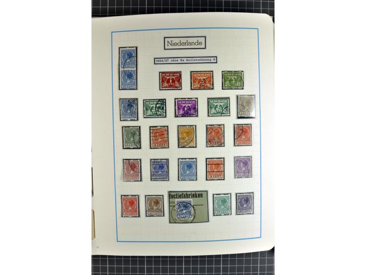 1852/2010, umfangreiche, in den Hauptnummern augenscheinliche überkomplette Sammlung, am Anfang gestempelte Sammlung mit eini