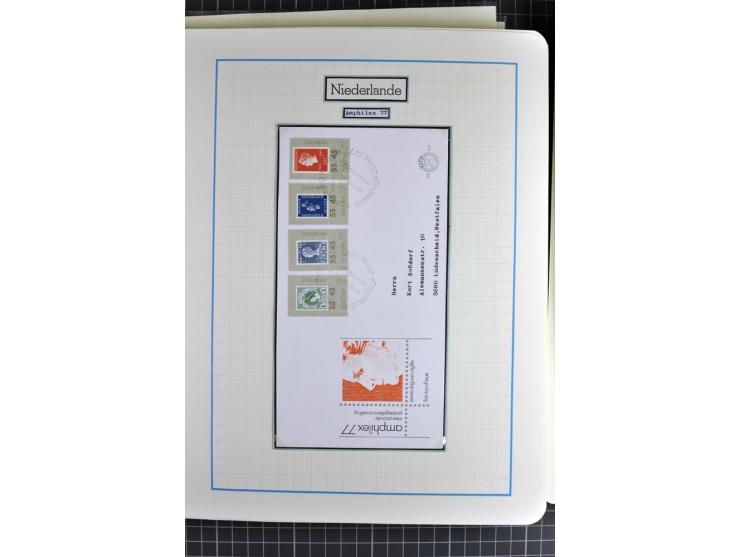 1852/2010, umfangreiche, in den Hauptnummern augenscheinliche überkomplette Sammlung, am Anfang gestempelte Sammlung mit eini