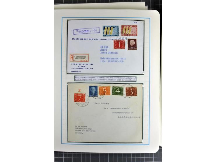 1852/2010, umfangreiche, in den Hauptnummern augenscheinliche überkomplette Sammlung, am Anfang gestempelte Sammlung mit eini