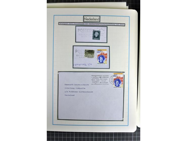 1852/2010, umfangreiche, in den Hauptnummern augenscheinliche überkomplette Sammlung, am Anfang gestempelte Sammlung mit eini