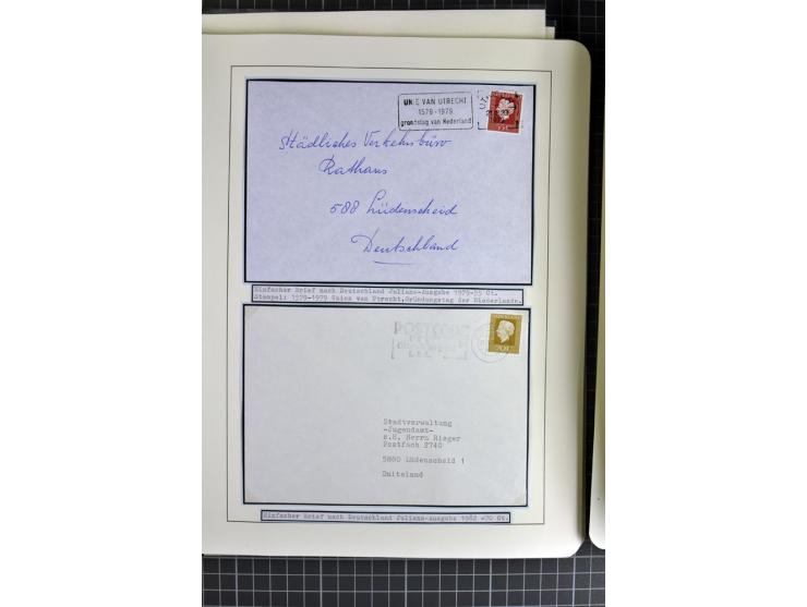 1852/2010, umfangreiche, in den Hauptnummern augenscheinliche überkomplette Sammlung, am Anfang gestempelte Sammlung mit eini