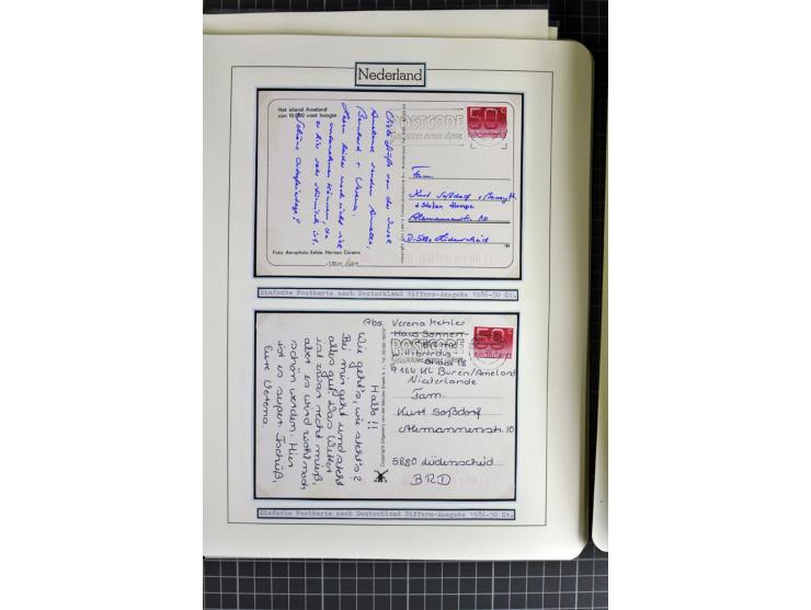 1852/2010, umfangreiche, in den Hauptnummern augenscheinliche überkomplette Sammlung, am Anfang gestempelte Sammlung mit eini