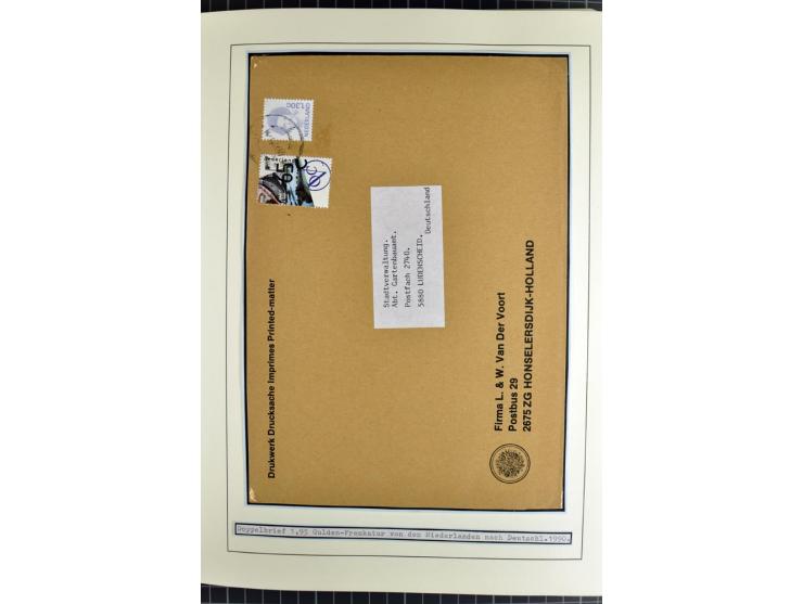 1852/2010, umfangreiche, in den Hauptnummern augenscheinliche überkomplette Sammlung, am Anfang gestempelte Sammlung mit eini