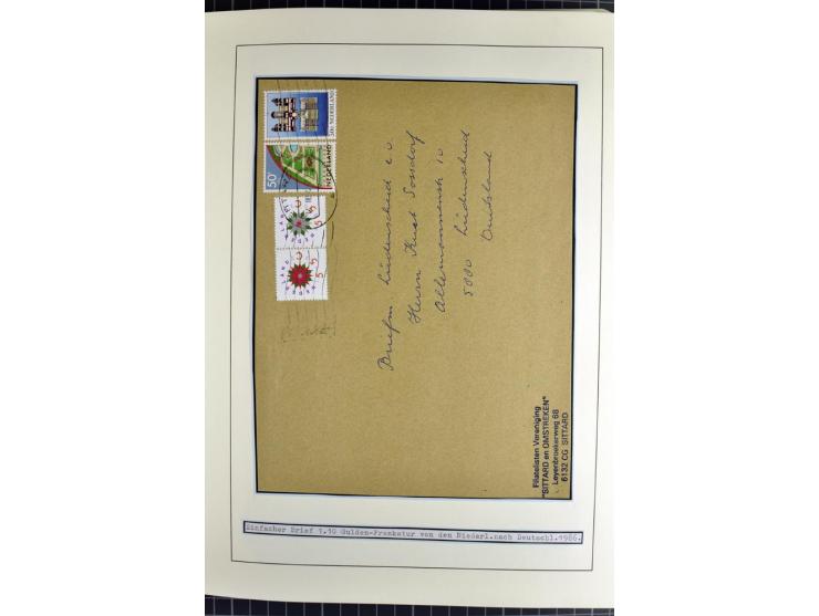 1852/2010, umfangreiche, in den Hauptnummern augenscheinliche überkomplette Sammlung, am Anfang gestempelte Sammlung mit eini
