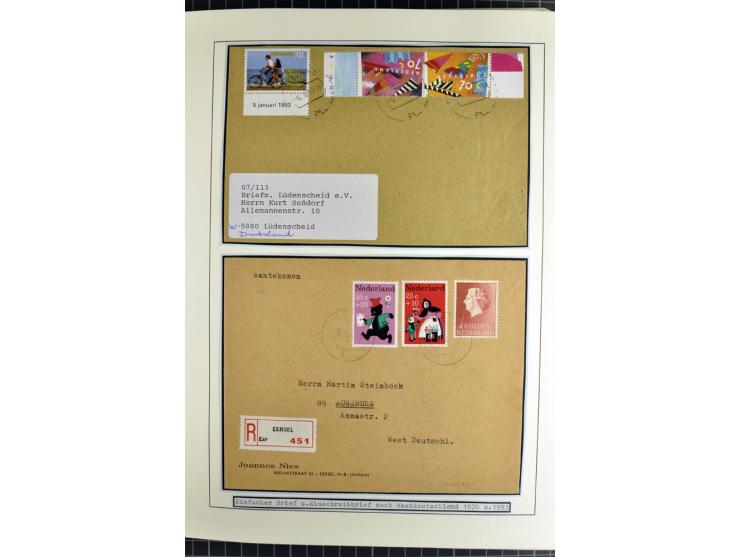 1852/2010, umfangreiche, in den Hauptnummern augenscheinliche überkomplette Sammlung, am Anfang gestempelte Sammlung mit eini