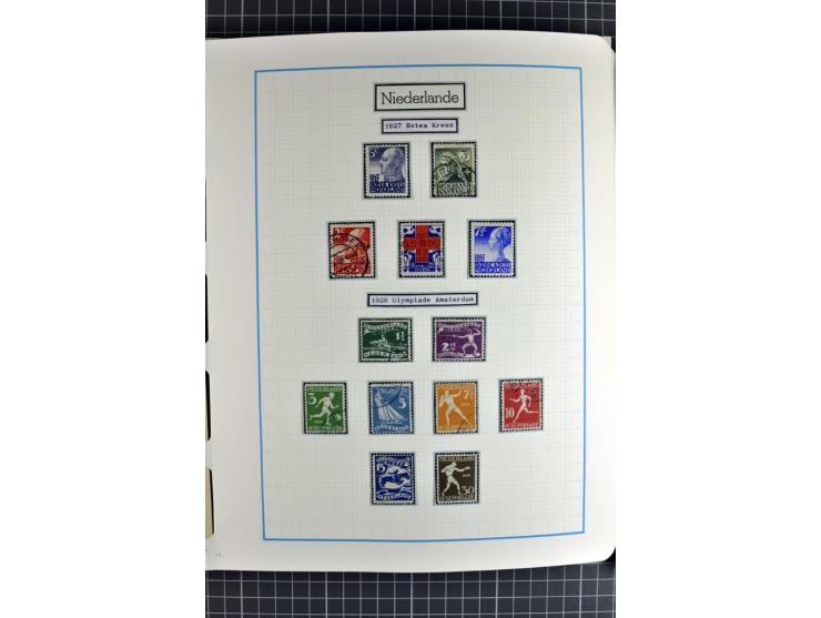 1852/2010, umfangreiche, in den Hauptnummern augenscheinliche überkomplette Sammlung, am Anfang gestempelte Sammlung mit eini
