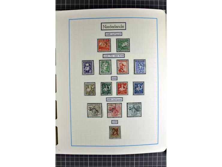 1852/2010, umfangreiche, in den Hauptnummern augenscheinliche überkomplette Sammlung, am Anfang gestempelte Sammlung mit eini
