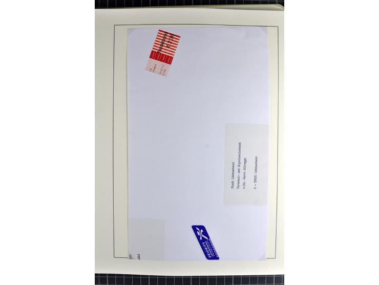 1852/2010, umfangreiche, in den Hauptnummern augenscheinliche überkomplette Sammlung, am Anfang gestempelte Sammlung mit eini