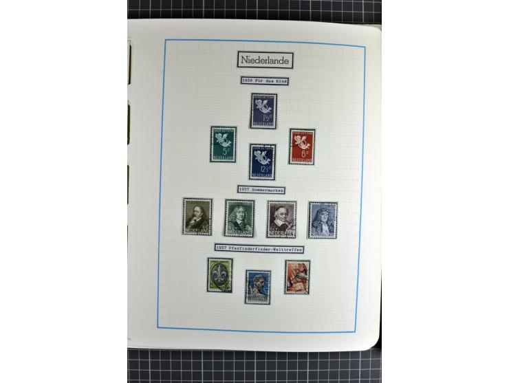 1852/2010, umfangreiche, in den Hauptnummern augenscheinliche überkomplette Sammlung, am Anfang gestempelte Sammlung mit eini