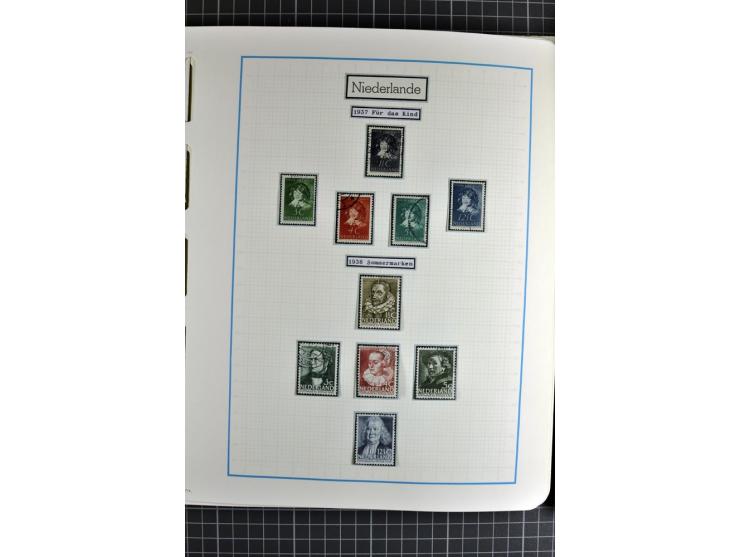 1852/2010, umfangreiche, in den Hauptnummern augenscheinliche überkomplette Sammlung, am Anfang gestempelte Sammlung mit eini