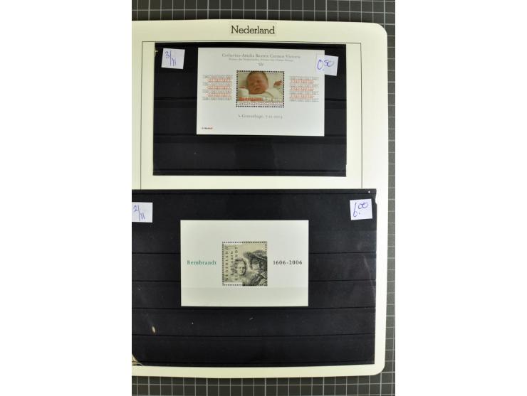 1852/2010, umfangreiche, in den Hauptnummern augenscheinliche überkomplette Sammlung, am Anfang gestempelte Sammlung mit eini