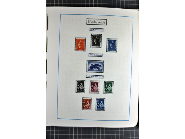 1852/2010, umfangreiche, in den Hauptnummern augenscheinliche überkomplette Sammlung, am Anfang gestempelte Sammlung mit eini