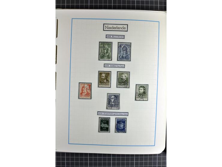 1852/2010, umfangreiche, in den Hauptnummern augenscheinliche überkomplette Sammlung, am Anfang gestempelte Sammlung mit eini