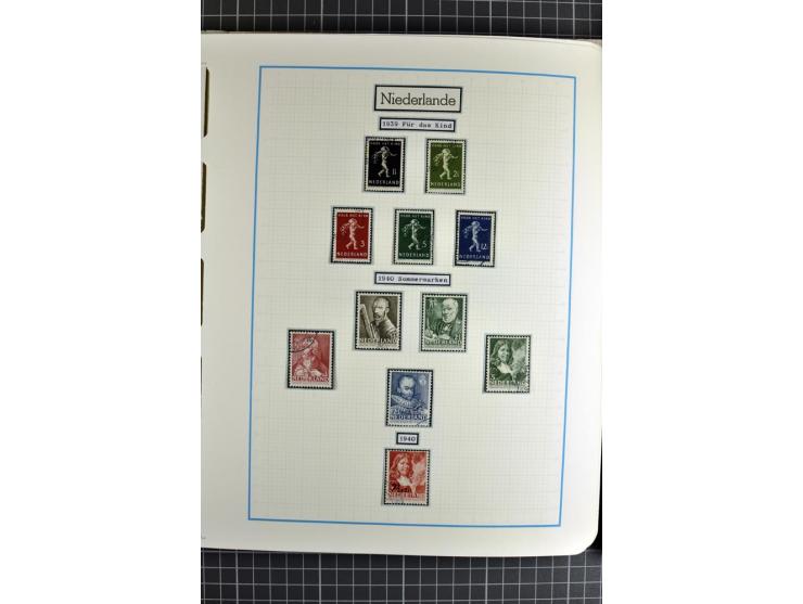 1852/2010, umfangreiche, in den Hauptnummern augenscheinliche überkomplette Sammlung, am Anfang gestempelte Sammlung mit eini
