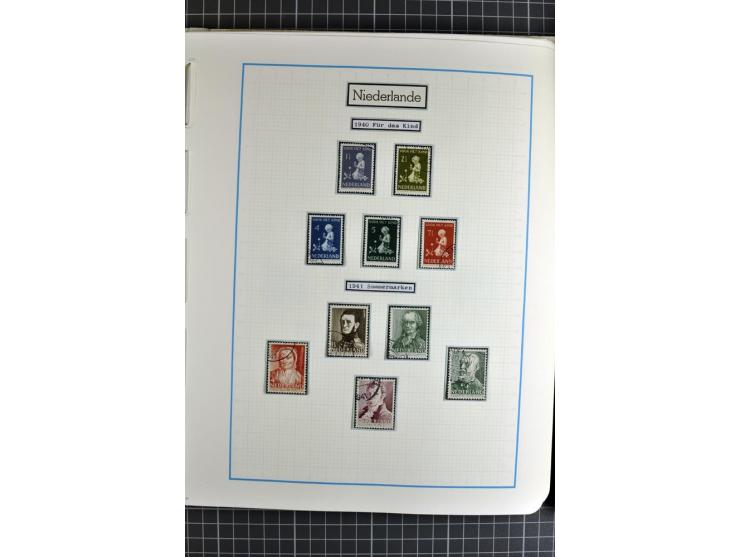 1852/2010, umfangreiche, in den Hauptnummern augenscheinliche überkomplette Sammlung, am Anfang gestempelte Sammlung mit eini