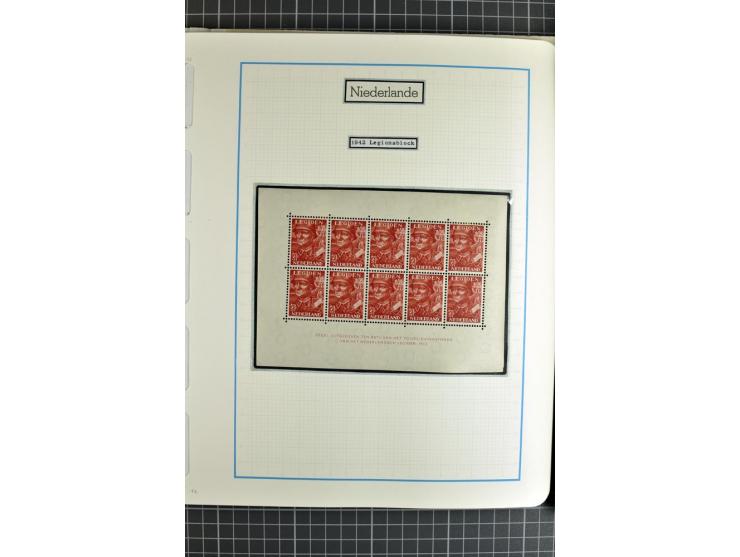 1852/2010, umfangreiche, in den Hauptnummern augenscheinliche überkomplette Sammlung, am Anfang gestempelte Sammlung mit eini