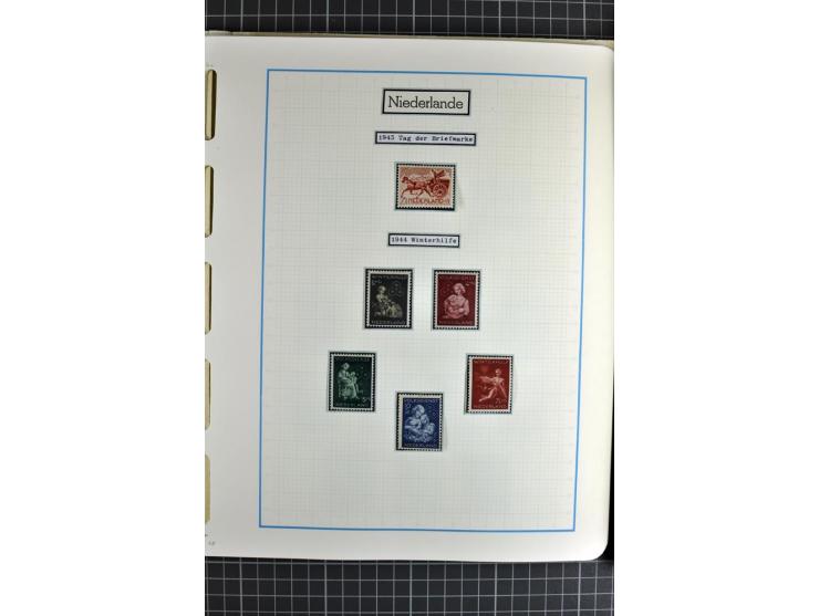 1852/2010, umfangreiche, in den Hauptnummern augenscheinliche überkomplette Sammlung, am Anfang gestempelte Sammlung mit eini