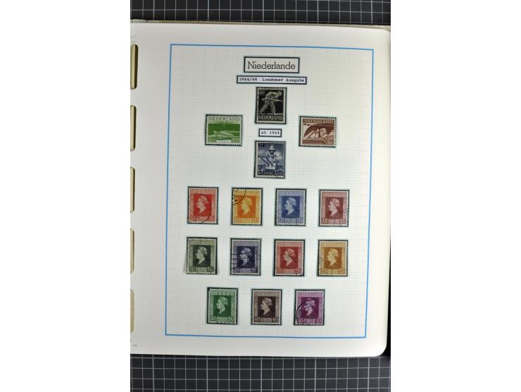 1852/2010, umfangreiche, in den Hauptnummern augenscheinliche überkomplette Sammlung, am Anfang gestempelte Sammlung mit eini
