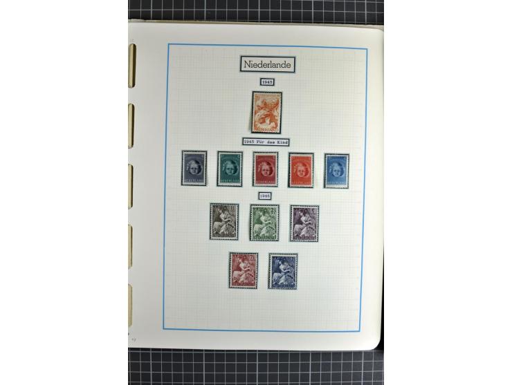 1852/2010, umfangreiche, in den Hauptnummern augenscheinliche überkomplette Sammlung, am Anfang gestempelte Sammlung mit eini