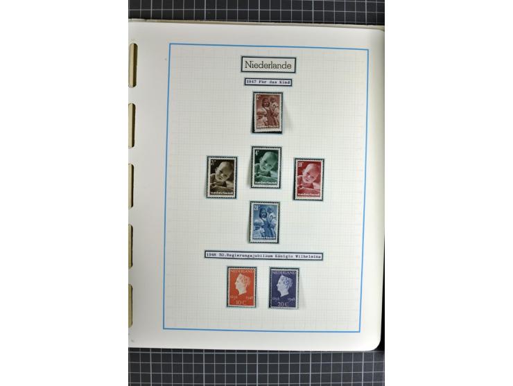 1852/2010, umfangreiche, in den Hauptnummern augenscheinliche überkomplette Sammlung, am Anfang gestempelte Sammlung mit eini