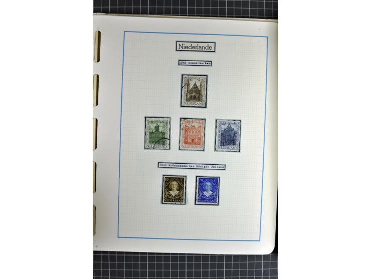 1852/2010, umfangreiche, in den Hauptnummern augenscheinliche überkomplette Sammlung, am Anfang gestempelte Sammlung mit eini