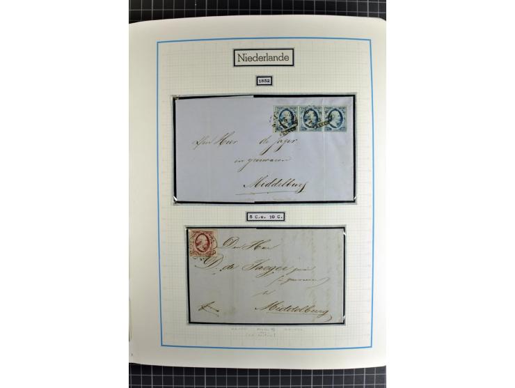 1852/2010, umfangreiche, in den Hauptnummern augenscheinliche überkomplette Sammlung, am Anfang gestempelte Sammlung mit eini