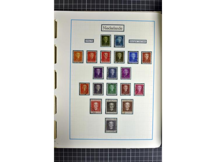 1852/2010, umfangreiche, in den Hauptnummern augenscheinliche überkomplette Sammlung, am Anfang gestempelte Sammlung mit eini