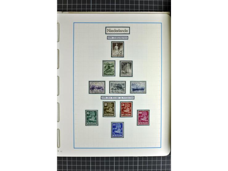 1852/2010, umfangreiche, in den Hauptnummern augenscheinliche überkomplette Sammlung, am Anfang gestempelte Sammlung mit eini