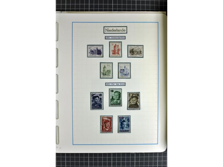 1852/2010, umfangreiche, in den Hauptnummern augenscheinliche überkomplette Sammlung, am Anfang gestempelte Sammlung mit eini