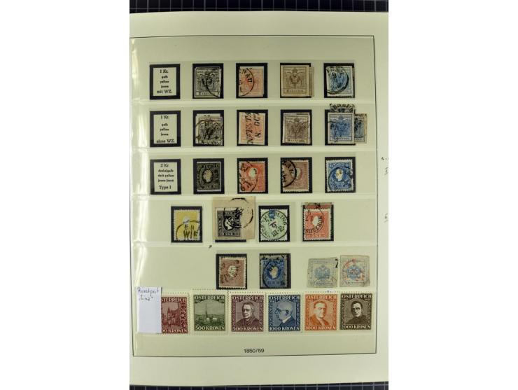 1850/2011, postfrische, ungebrauchte und gestempelte Sammlung, oft in beiden Erhaltungen gesammelt, mit u.a. Mi.-Nr. 161-77, 