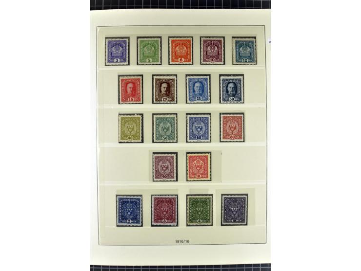 1850/2011, postfrische, ungebrauchte und gestempelte Sammlung, oft in beiden Erhaltungen gesammelt, mit u.a. Mi.-Nr. 161-77, 