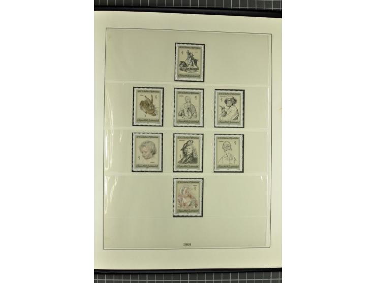 1850/2011, postfrische, ungebrauchte und gestempelte Sammlung, oft in beiden Erhaltungen gesammelt, mit u.a. Mi.-Nr. 161-77, 
