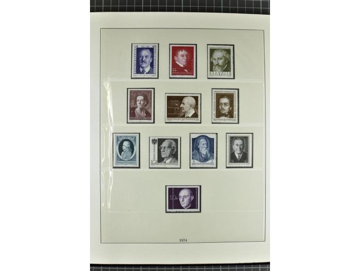 1850/2011, postfrische, ungebrauchte und gestempelte Sammlung, oft in beiden Erhaltungen gesammelt, mit u.a. Mi.-Nr. 161-77, 