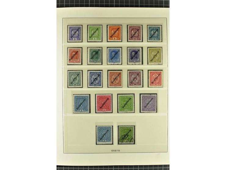 1850/2011, postfrische, ungebrauchte und gestempelte Sammlung, oft in beiden Erhaltungen gesammelt, mit u.a. Mi.-Nr. 161-77, 