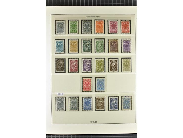 1850/2011, postfrische, ungebrauchte und gestempelte Sammlung, oft in beiden Erhaltungen gesammelt, mit u.a. Mi.-Nr. 161-77, 