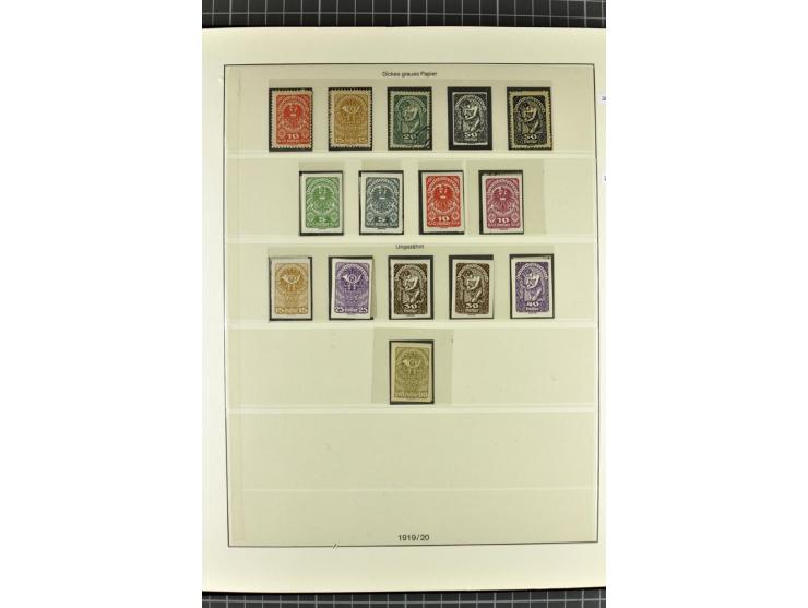 1850/2011, postfrische, ungebrauchte und gestempelte Sammlung, oft in beiden Erhaltungen gesammelt, mit u.a. Mi.-Nr. 161-77, 
