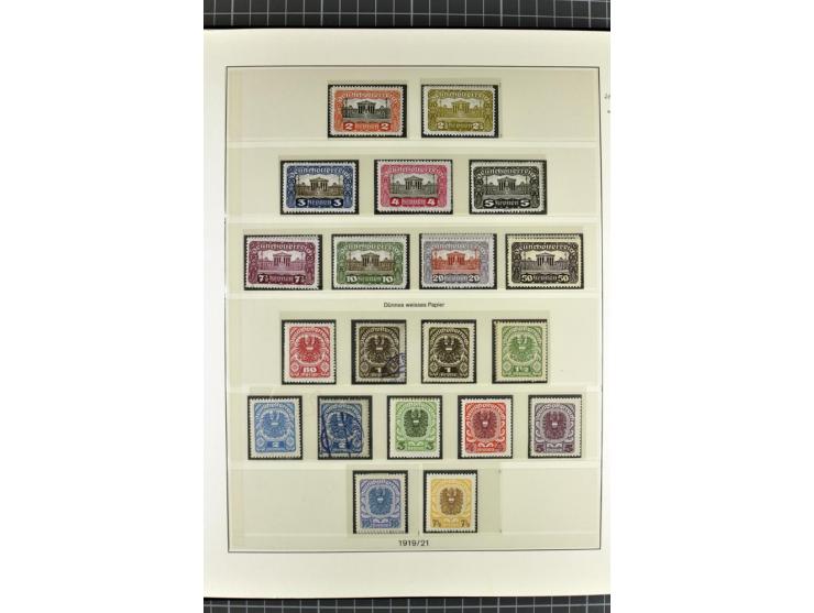 1850/2011, postfrische, ungebrauchte und gestempelte Sammlung, oft in beiden Erhaltungen gesammelt, mit u.a. Mi.-Nr. 161-77, 