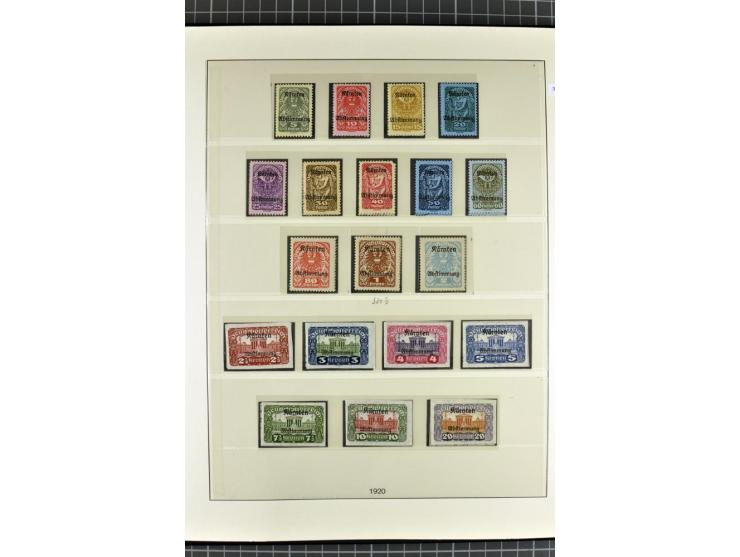 1850/2011, postfrische, ungebrauchte und gestempelte Sammlung, oft in beiden Erhaltungen gesammelt, mit u.a. Mi.-Nr. 161-77, 
