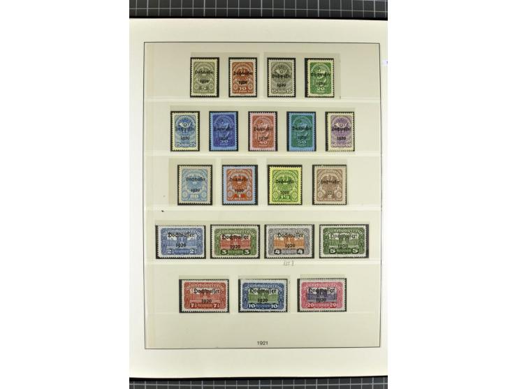 1850/2011, postfrische, ungebrauchte und gestempelte Sammlung, oft in beiden Erhaltungen gesammelt, mit u.a. Mi.-Nr. 161-77, 