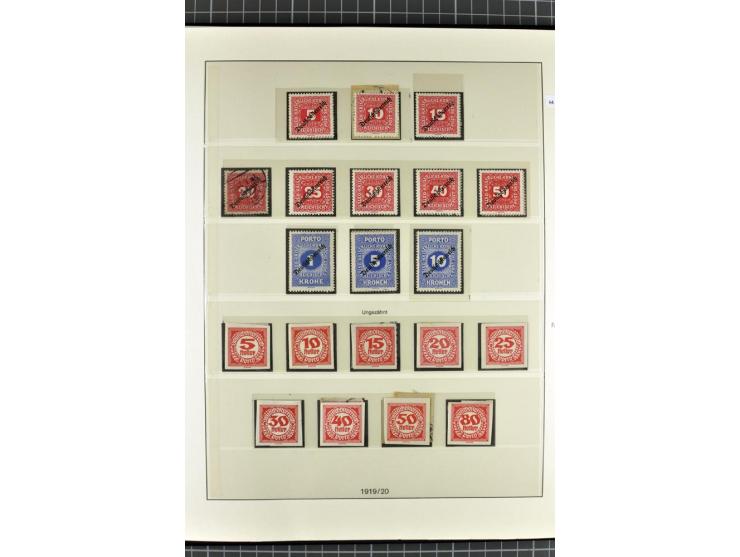 1850/2011, postfrische, ungebrauchte und gestempelte Sammlung, oft in beiden Erhaltungen gesammelt, mit u.a. Mi.-Nr. 161-77, 