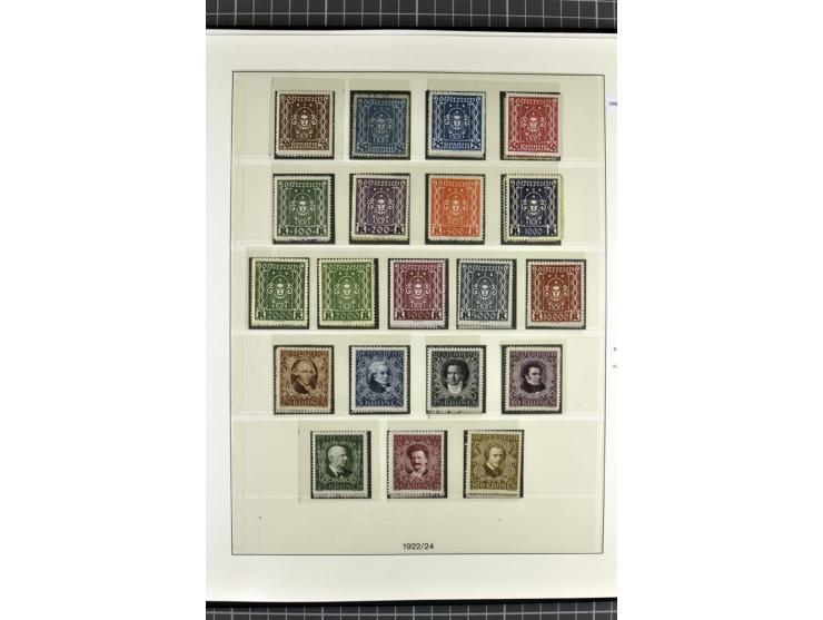 1850/2011, postfrische, ungebrauchte und gestempelte Sammlung, oft in beiden Erhaltungen gesammelt, mit u.a. Mi.-Nr. 161-77, 