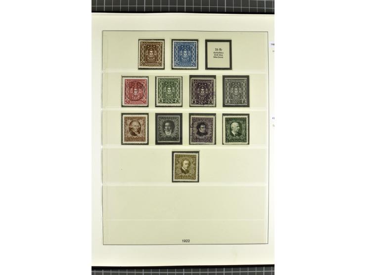 1850/2011, postfrische, ungebrauchte und gestempelte Sammlung, oft in beiden Erhaltungen gesammelt, mit u.a. Mi.-Nr. 161-77, 