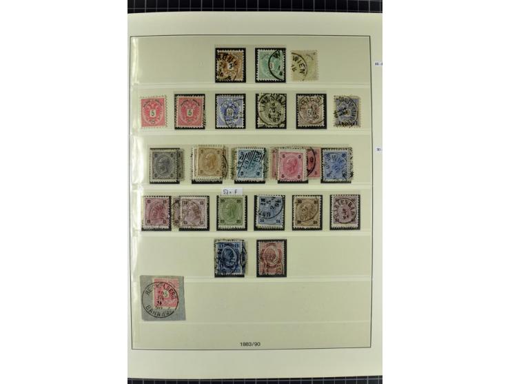 1850/2011, postfrische, ungebrauchte und gestempelte Sammlung, oft in beiden Erhaltungen gesammelt, mit u.a. Mi.-Nr. 161-77, 