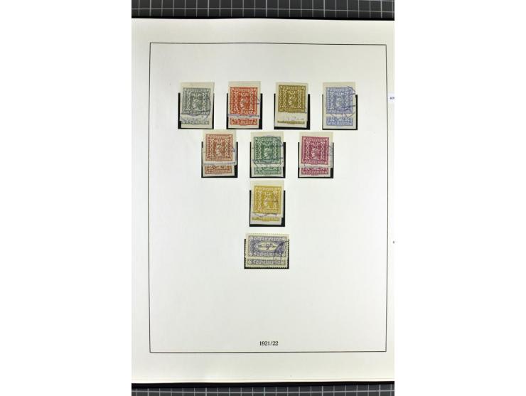 1850/2011, postfrische, ungebrauchte und gestempelte Sammlung, oft in beiden Erhaltungen gesammelt, mit u.a. Mi.-Nr. 161-77, 