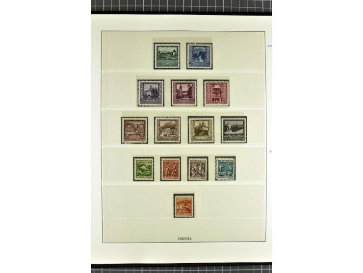 1850/2011, postfrische, ungebrauchte und gestempelte Sammlung, oft in beiden Erhaltungen gesammelt, mit u.a. Mi.-Nr. 161-77, 