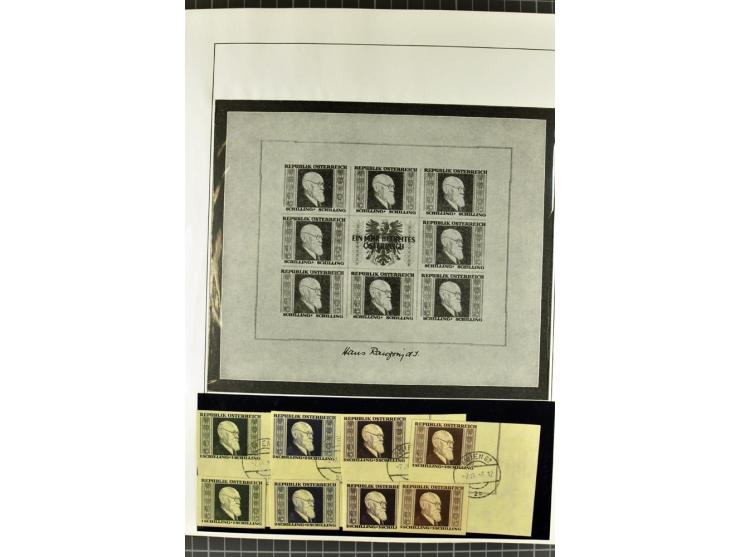 1850/2011, postfrische, ungebrauchte und gestempelte Sammlung, oft in beiden Erhaltungen gesammelt, mit u.a. Mi.-Nr. 161-77, 